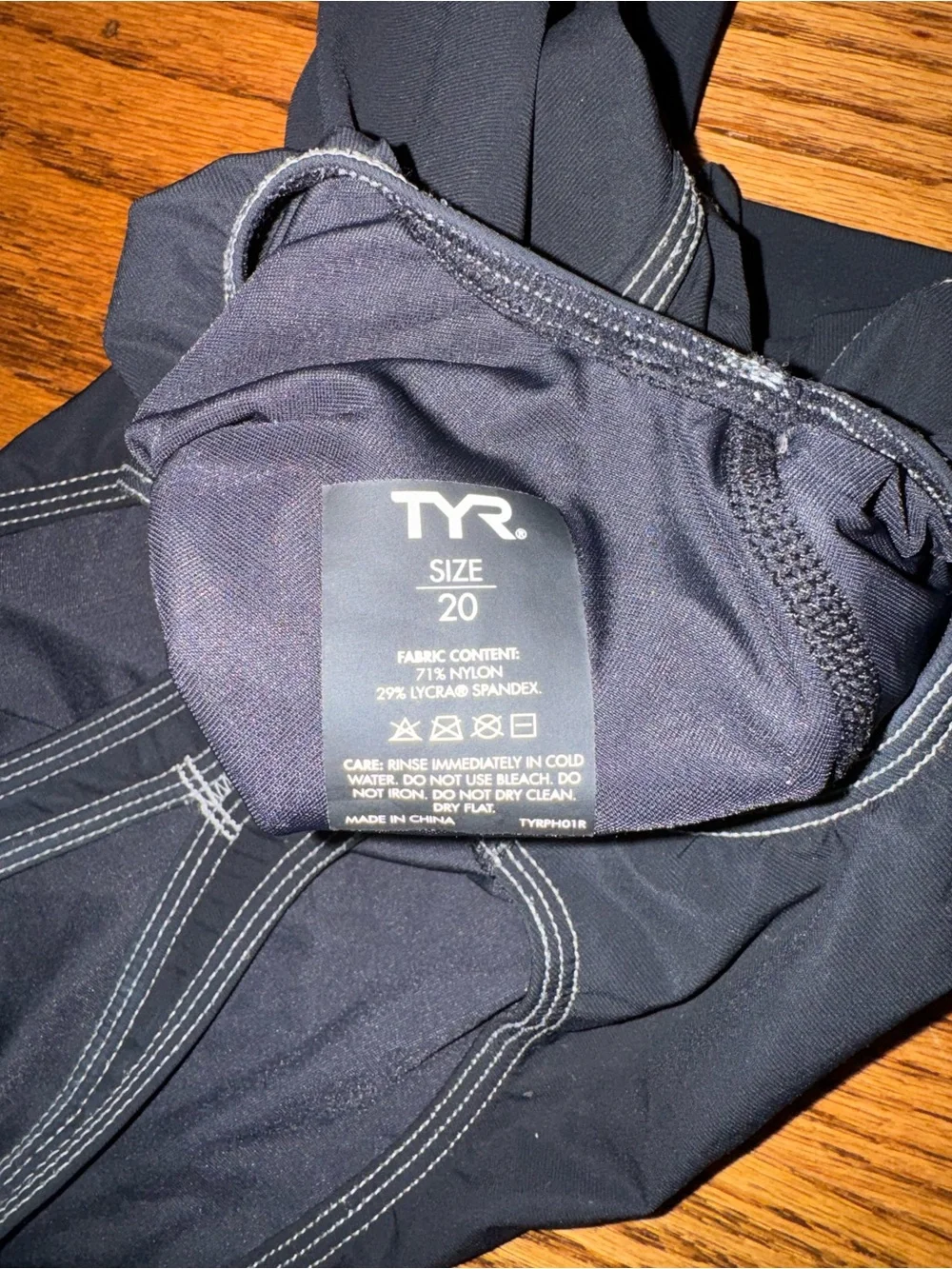 TYR Black Techsuit